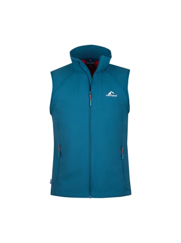 Westfjord Zipp-Off Softshelljacke Skogar in petrol/red