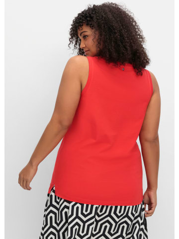 sheego Tanktop in rot