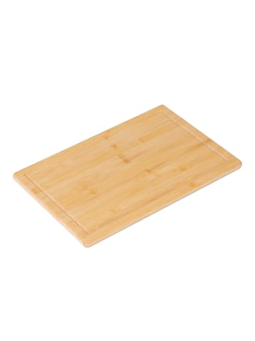 relaxdays Schneidebrett in Natur - (B)38 x (H)3 x (T)25 cm