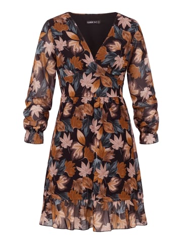 Cloud5ive Cloud5ive Chiffon Dress with AOP in black/multicolor