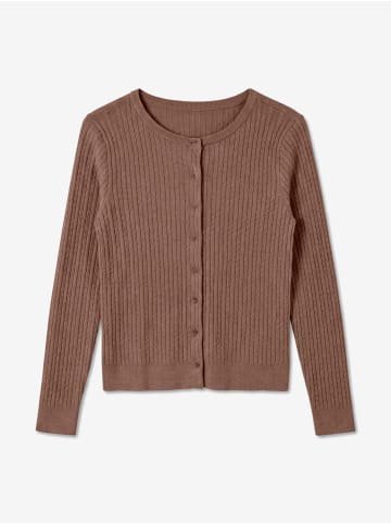 Vero Moda Strickjacke in Fossil