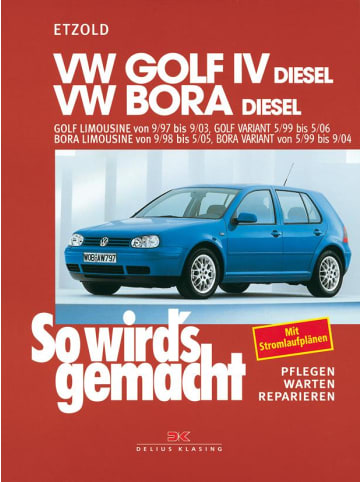 Delius Klasing VW Golf IV Diesel 9/97-9/03, Bora Diesel 9/98-5/05
