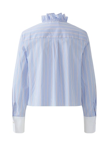 Oui Bluse in lt blue rose