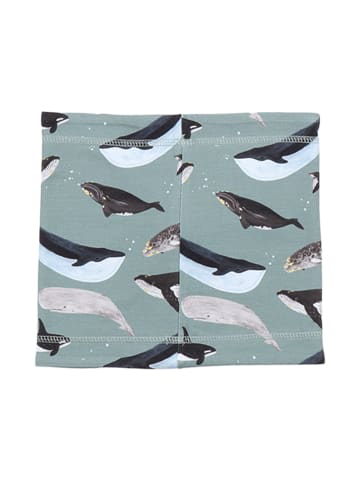Walkiddy Loop Schal Great Whales in Blau