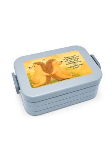 Mr. & Mrs. Panda MEPAL Bentobox Igel händchenhaltend Design mit ... in Blau Pastell