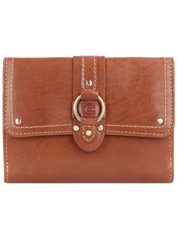 Esquire Denver Geldbörse RFID Leder 13,5 cm in cognac