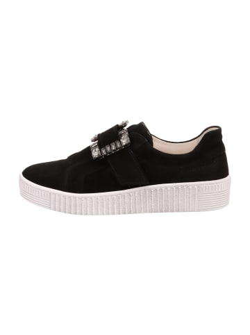 Gabor Plateau Slipper in Schwarz