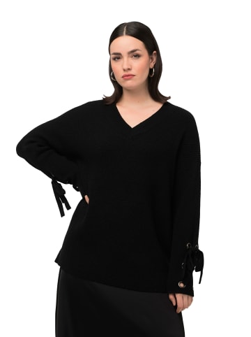 Ulla Popken Pullover in schwarz