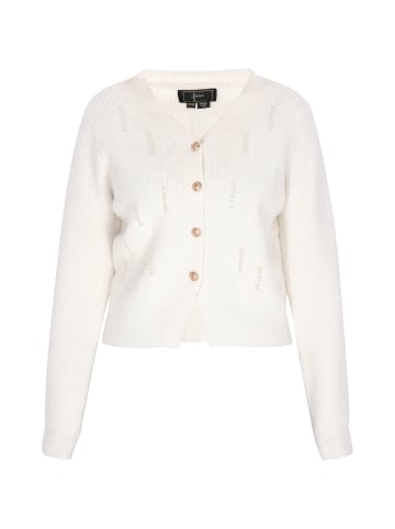 faina Damen Cardigan in Wollweiss
