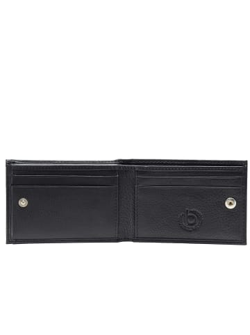 Bugatti Sempre Geldbörse Leder 10 cm schwarz