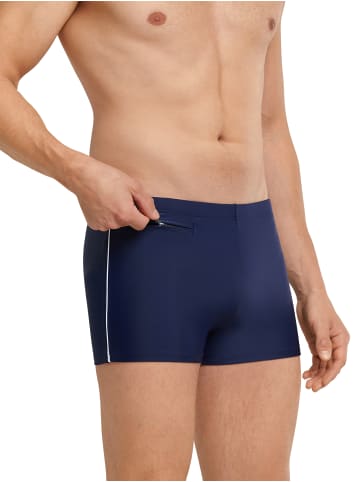 Schiesser Badeshorts Aqua 1er-Pack in Dunkelblau