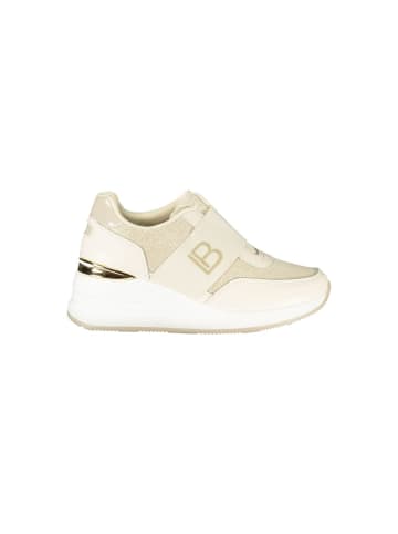 Laura Biagiotti Beige Polyurethan-Sneaker
