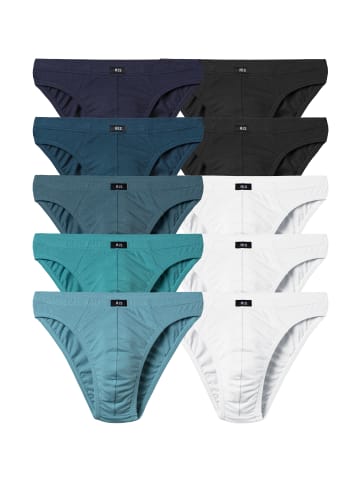 H.I.S Slip in hellblau, petrol, navy, weiß, schwarz