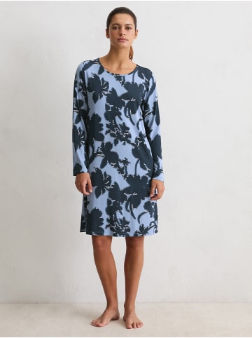 Marc O'Polo Nachthemd Mix N Match Cotton Modal in country blue/dark navy print