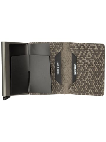 Secrid Geldbörse Slimwallet Hexagon in Grey