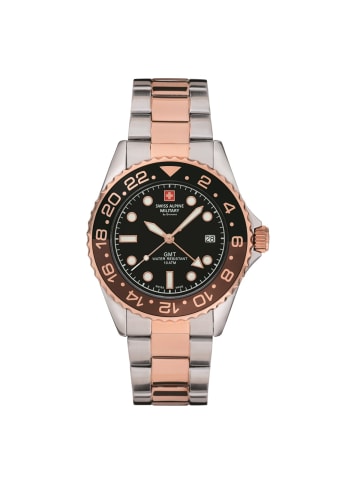 Swiss Military Quarzuhr 7052.1154SAM in bicolor