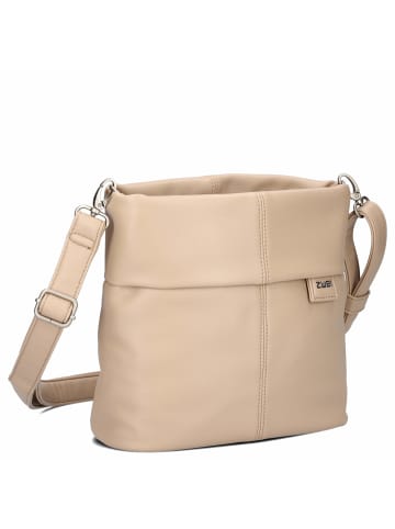 Zwei Mademoiselle M8 - Schultertasche 25 cm (sage) in oat