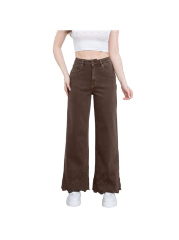 Ital-Design Jeans in Braun