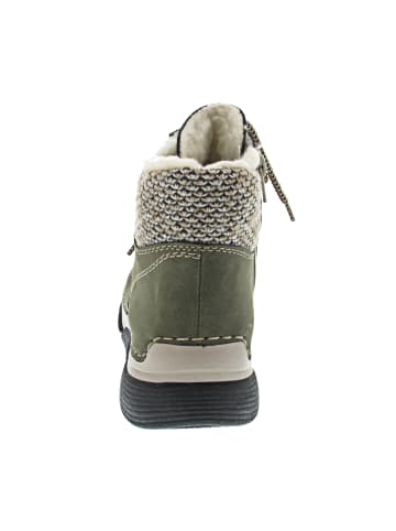 rieker Schnürstiefel Grün