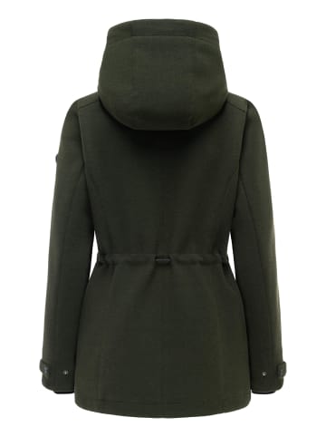 Navahoo Kurzmantel Lächelstern 14 in Dark Olive