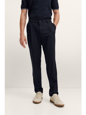 Bugatti Bundfaltenhose in 380-marine