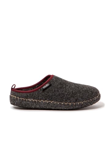 nuvola Hausschuhe "New Rim" in Grau/Granatrot