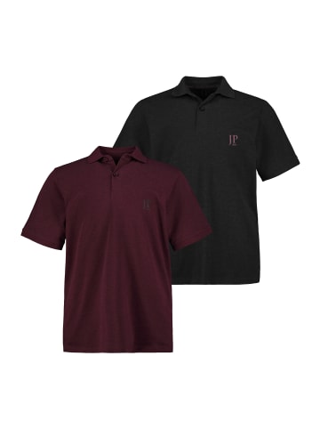 JP1880 Poloshirt in klassisch Aubergine