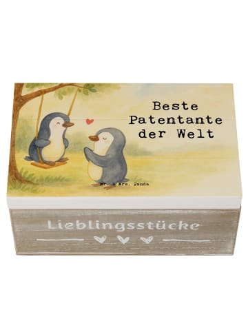 Mr. & Mrs. Panda Geschenkbox Pinguin Beste Erfindungante der Welt D... in Weiß