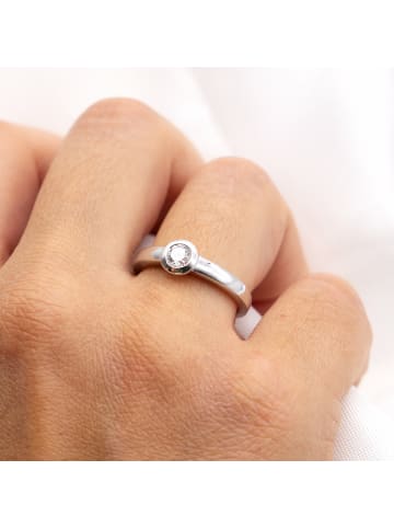 Zeeme Ring für Damen in silber