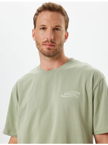 KOTON T-shirt in Khaki