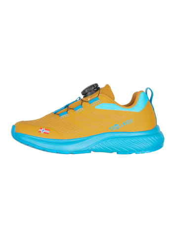 Trollkids Sneakers Bryggen in mustard