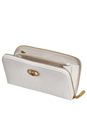 Liu Jo Lapuffy - Geldbörse XL 12cc 19 cm (cipria) in off white