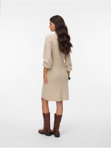 Vero Moda Strickkleid in Oatmeal