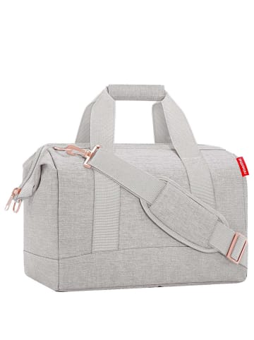 Reisenthel travelling allrounder M - Reisetasche 40 cm (smiley grey) in sky rose