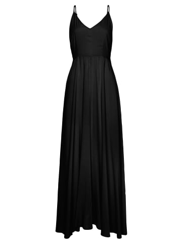 LASCANA Maxikleid in schwarz