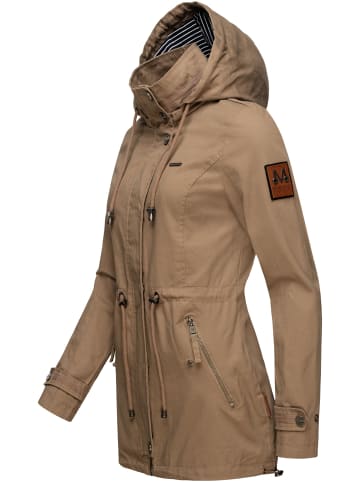 Marikoo Übergangsjacke Nyokoo in Taupe