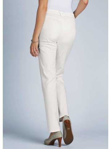 GOLDNER Baumwollhose ANNA Leichte Baumwoll-Hose ANNA in cremeweiß