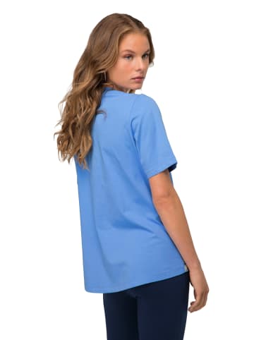 LAURASØN Shirt in azurblau