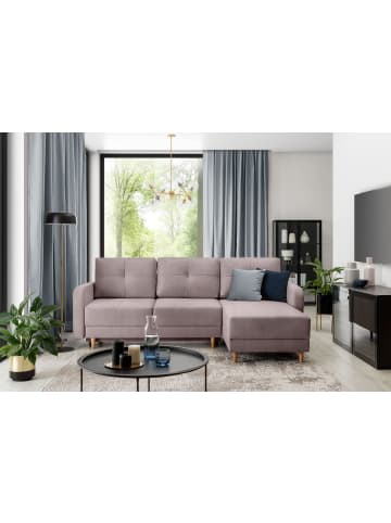 MF Design Roxana in Staubige Rose -  (L) 165 x (B) 240 x (H) 90 cm