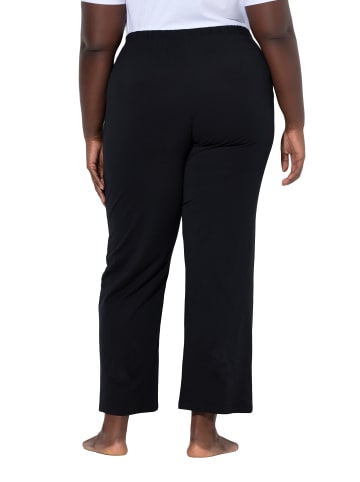 Ulla Popken Pyjama in schwarz