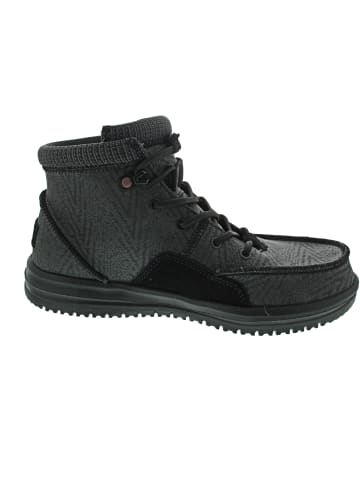 Hey Dude Bradley Schnürstiefel Schwarz