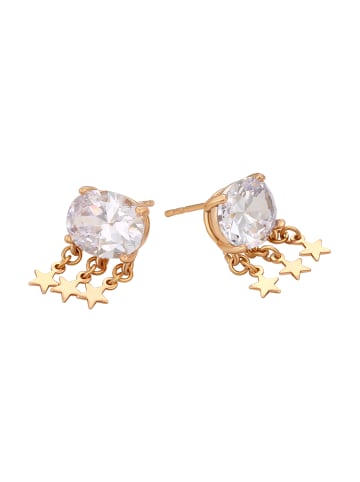faina Women Earrings in Rose Gold White