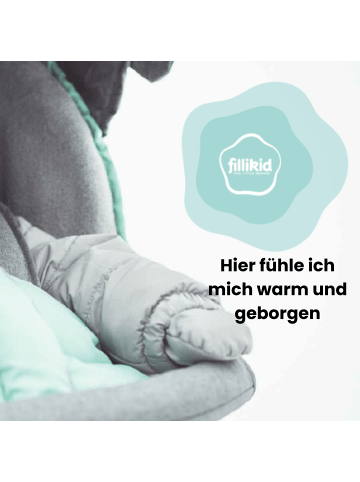 fillikid Stillkissen EPS Mikroperlen 190 cm Exklusiv in Dino Blau