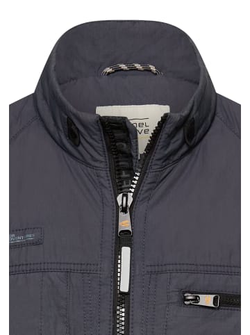 Camel Active Übergangsjacke mit Stehkragen in Dunkelblau