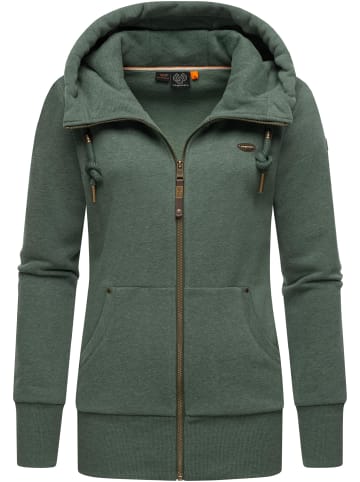 ragwear Sweatjacke Neska Zip in Pine Green23