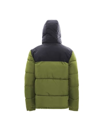 VINAJA Men Wattierte Steppjacke in Oliv Schwarz