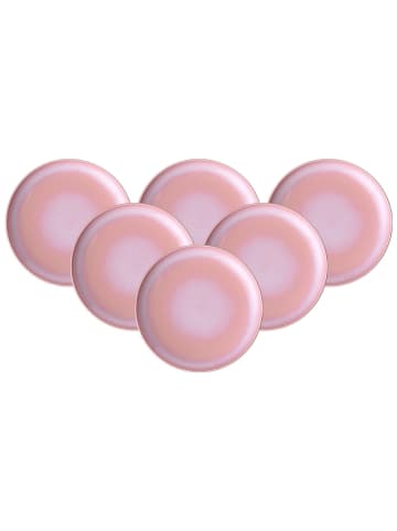 like. by Villeroy & Boch 6er Set Frühstücksteller Perlemor Coral ø 23,8 cm in rosa