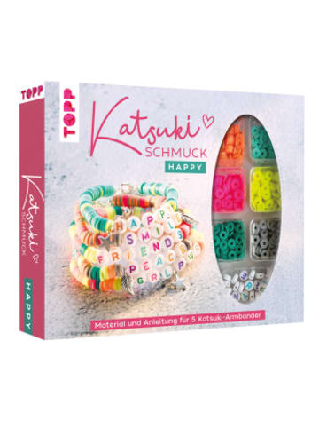 Frech Nonbook - Katsuki Schmuckset mit Buchstabenperlen - Happy