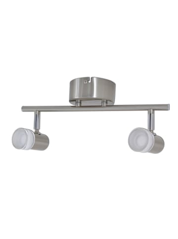 näve LED Spot "MALAGA" in stahl-blank - (L)34 cm x (B)10 cm x (H)15 cm - EEK G