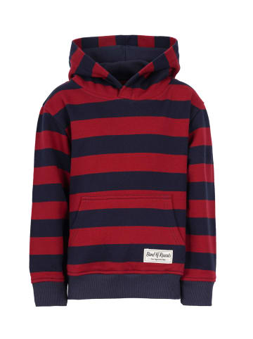 Band of Rascals Kapuzenpullover " Striped " in rot